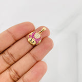 Dije Hongo Animado 2.25g / 2cm Oro Amarillo 18K