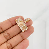 Dije One Dolar 3.7g / 2.5cm Dos Oros Blanco Rosa 18K