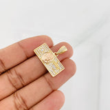 Dije One Dolar 3.85g / 2.5cm Tres Oros 18K