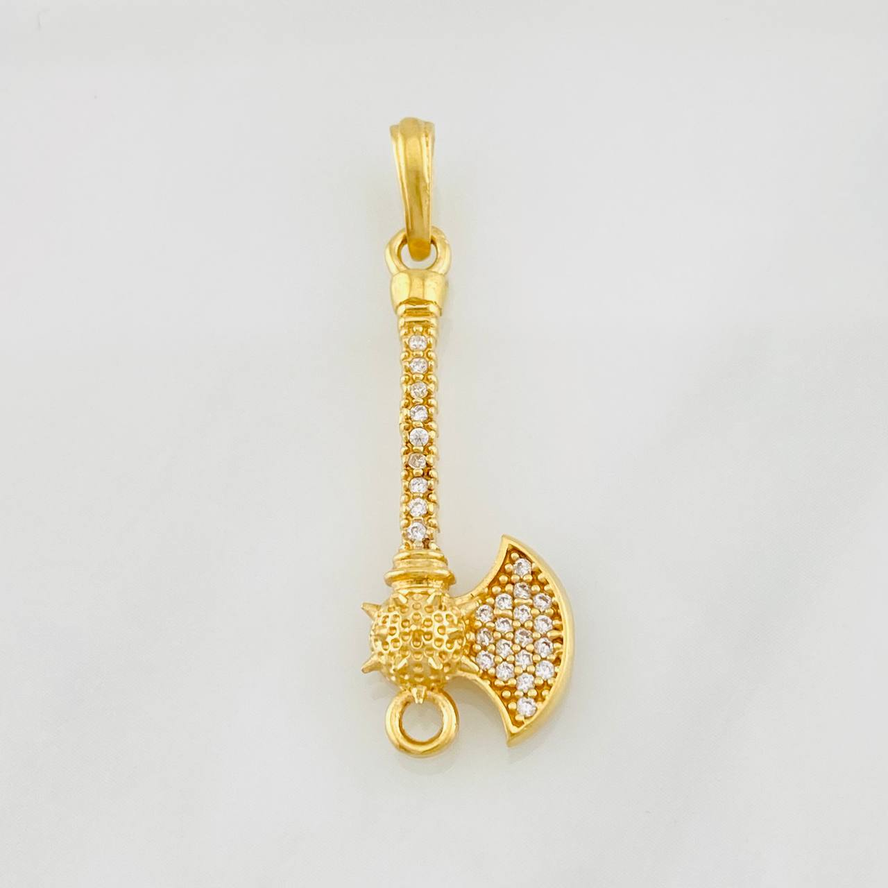 Dije Hacha 2.1g / 3.5cm Oro Amarillo 18K