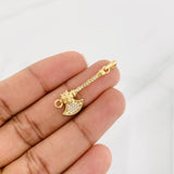 Dije Hacha 2.1g / 3.5cm Oro Amarillo 18K