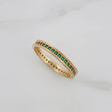Anillo Media Churumbela 2.55g / T7 1/2 Oro Amarillo 18K