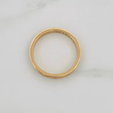 Anillo Media Churumbela 2.55g / T7 1/2 Oro Amarillo 18K