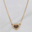 Cadena Aro Seguido Corazon 4.75g / 45cm / 1.4mm Oro Amarillo 18K