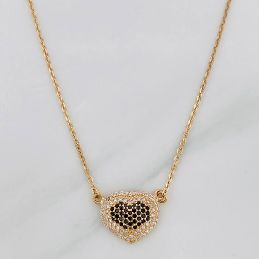 Cadena Aro Seguido Corazon 4.75g / 45cm / 1.4mm Oro Amarillo 18K