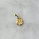 Dije Letra G 0.45gr / 1.7cm / Troquelado Oro Amarillo