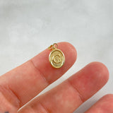 Dije Letra G 0.45gr / 1.7cm / Troquelado Oro Amarillo
