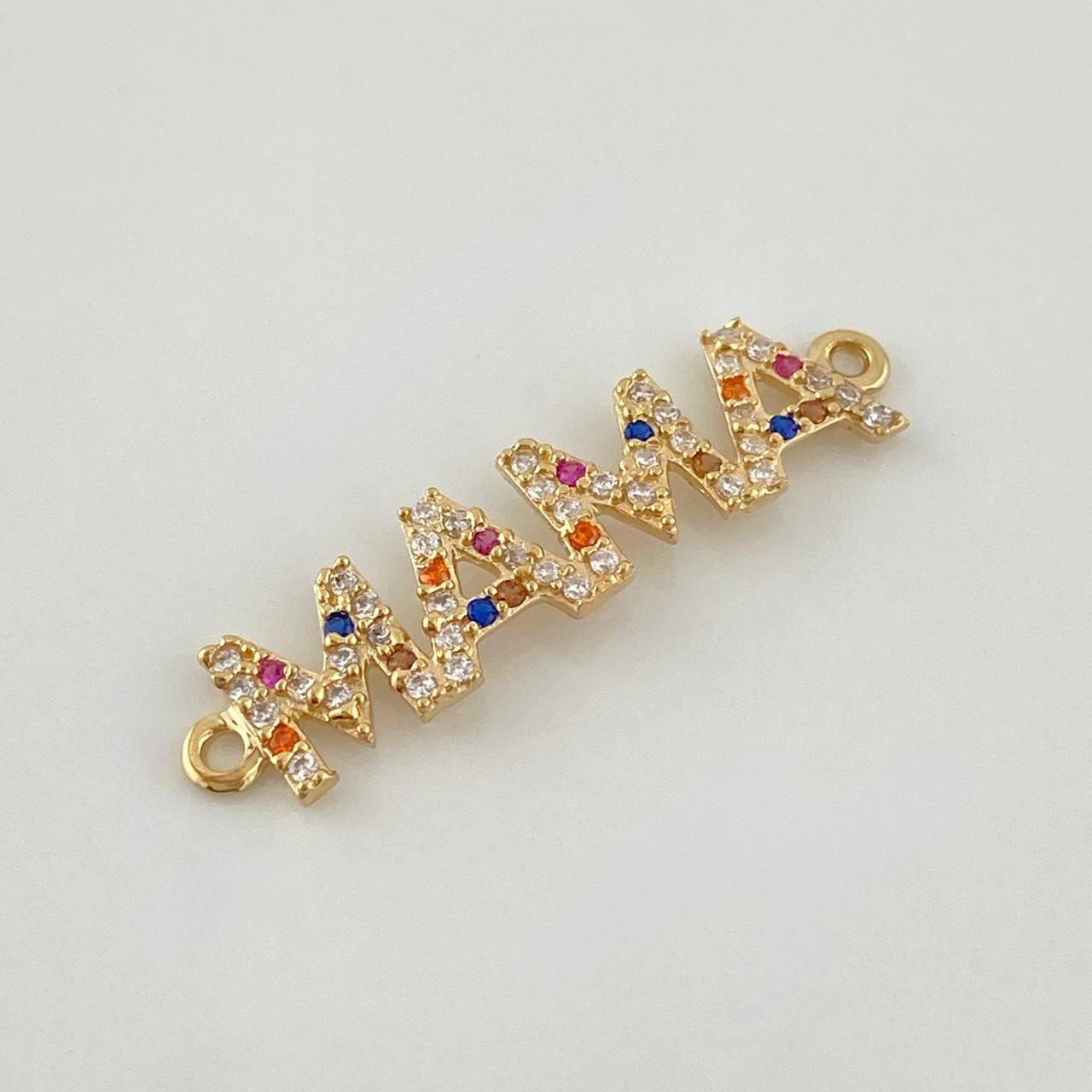Herraje Mama 1.25 g / 3 cm Oro Amarillo 18K