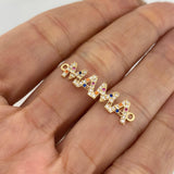 Herraje Mama 1.25 g / 3 cm Oro Amarillo 18K
