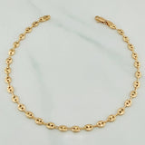 Tobillera Gc 2.95 g / 20.5 cm / 4 mm Oro Amarillo 18K
