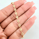 Tobillera Gc Diamantado 3.75 g / 27 cm / 3.95 mm Oro Amarillo 18K