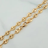 Tobillera Gc Diamantado 3.7 g / 26 cm / 9.2 mm Oro Amarillo 18K