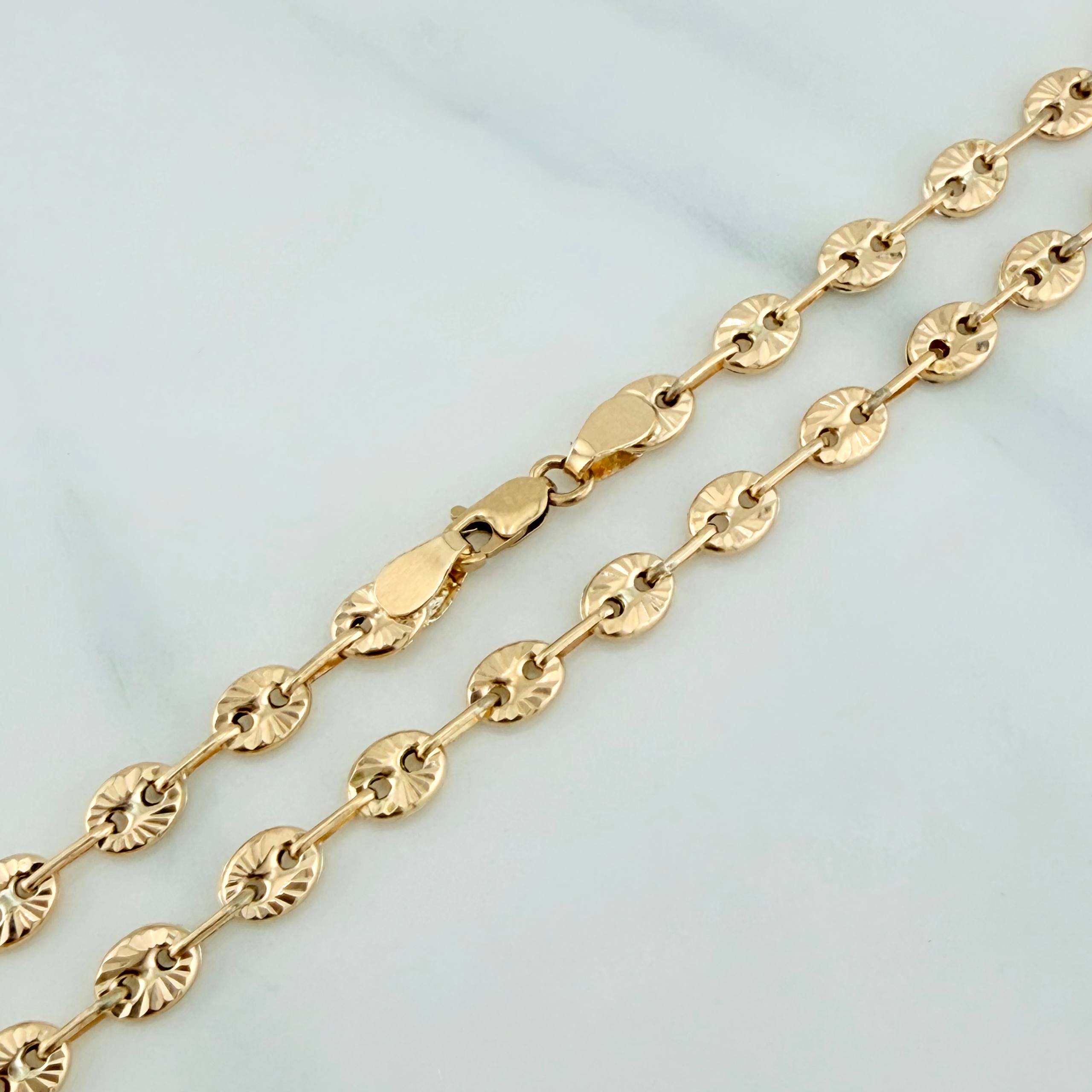 Tobillera Gc 2.95 g / 20.5 cm / 4 mm Oro Amarillo 18K