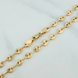 Tobillera Gc 2.95 g / 20.5 cm / 4 mm Oro Amarillo 18K