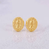 Topos Virgen de Guadalupe 0.5g / 6.7mm Oro Amarillo 18K
