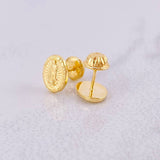 Topos Virgen de Guadalupe 0.5g / 6.7mm Oro Amarillo 18K