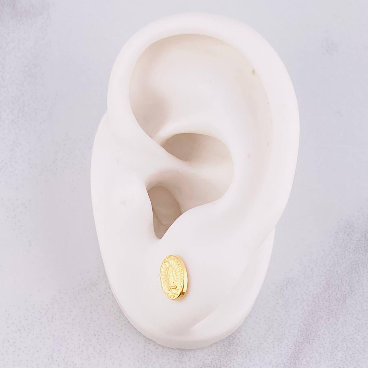 Topos Virgen de Guadalupe 0.5g / 6.7mm Oro Amarillo 18K
