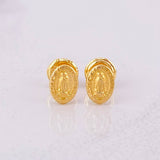 Topos Virgen de Guadalupe 0.5g / 6.6mm Oro Amarillo 18K
