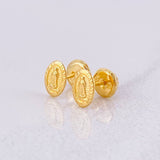 Topos Virgen de Guadalupe 0.55g / 6.7mm Oro Amarillo 18K