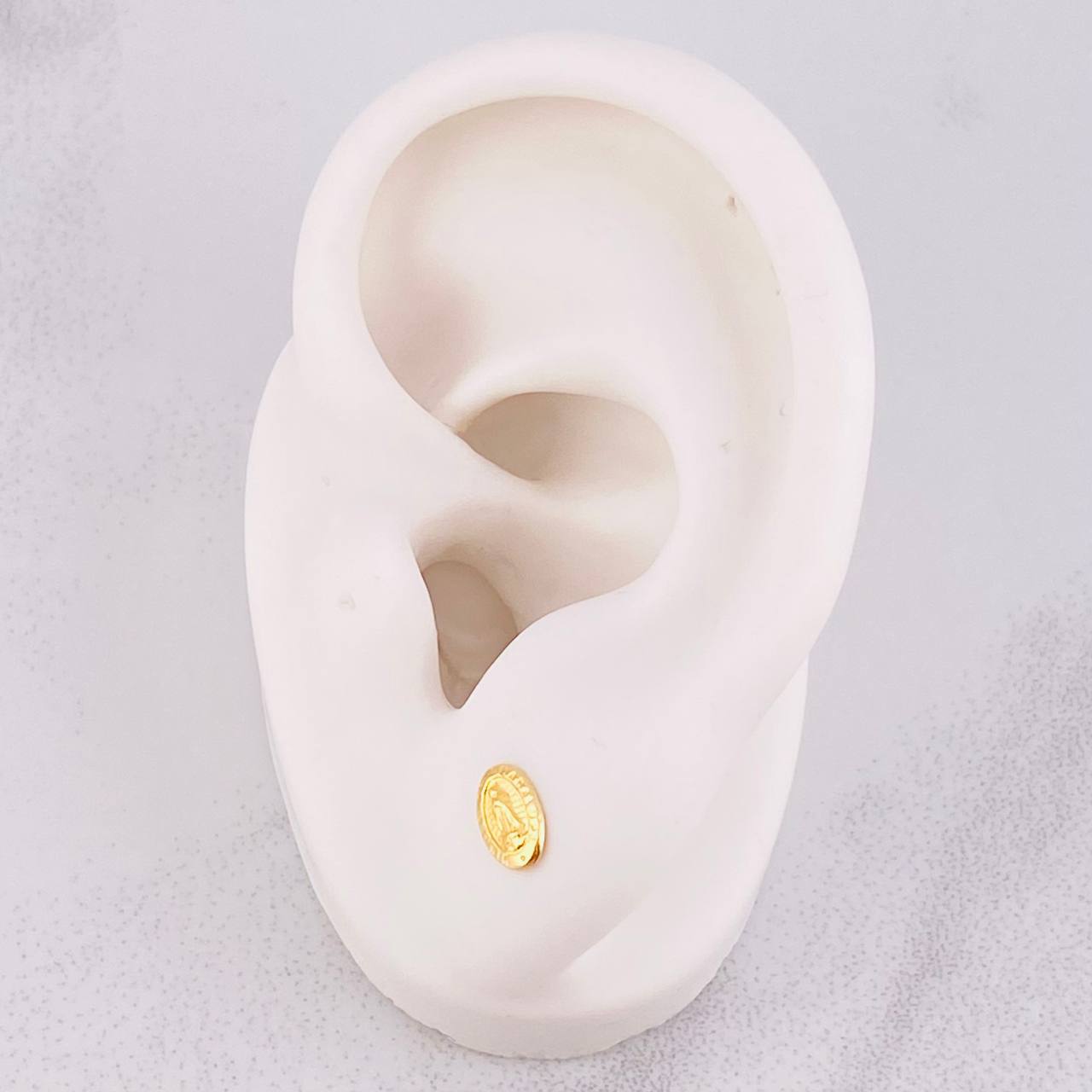 Topos Virgen de Guadalupe 0.5g / 6.6mm Oro Amarillo 18K