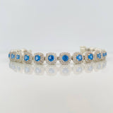 Pulso Tenis 19.5 g / 17 cm / 7.8 mm Plata 925