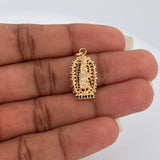Dije Virgen Guadalupe 2.75gr / 2.7cm / Oro Amarillo 18K &