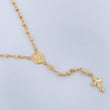 Rosario Virgen Milagrosa 5.8gr / 47.2cm / 2mm-3mm Oro Amarillo 18K $