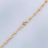 Rosario Virgen Milagrosa 5.85gr / 47.5cm / 3mm-2mm Oro Amarillo 18K %