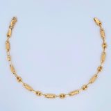 Pulso Rustico GC 3.25gr / 20.7cm / 4mm Oro Amarillo 18K $