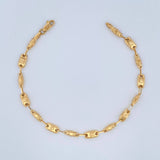 Pulso Rustico Corona 3.35gr / 21.5cm / 4mm Oro Amarillo 18K $