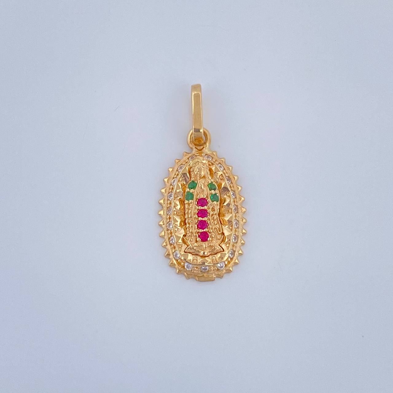 Dije Virgen de Guadalupe 1.5gr / 2.2cm / Oro Amarillo 18K &