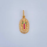 Dije Virgen de Guadalupe 1.5gr / 2.2cm / Oro Amarillo 18K &