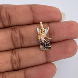 Dije San Miguel Arcangel 1.7gr / 2cm / Tres Oros 18K %