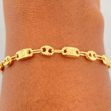 Pulso GC Tornillo 3.65gr / 21cm / 4mm Oro Amarillo 18K %