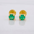 Topos Cuatro Garras Esmeralda 40pts 0.65g / 4.2mm Oro Amarillo 18K
