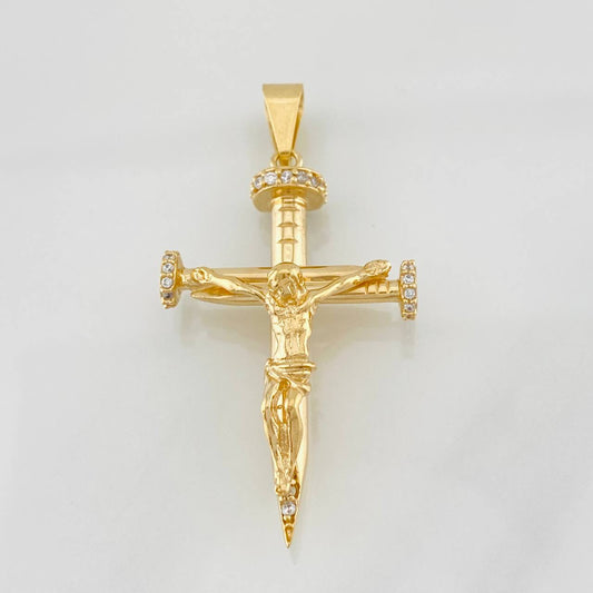 Dije Cruz Cristo 5.8g / 4.3cm Oro Amarillo 18K