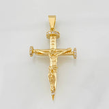 Dije Cruz Cristo 5.8g / 4.3cm Oro Amarillo 18K