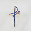 Dije Cruz Fe 1.8g / 3cm Oro Rosa 18K