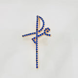 Dije Cruz Fe 1.8g / 3cm Oro Rosa 18K