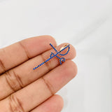 Dije Cruz Fe 1.8g / 3cm Oro Rosa 18K