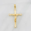 Dije Cruz Cristo 4.1g / 5cm Oro Amarillo 18K