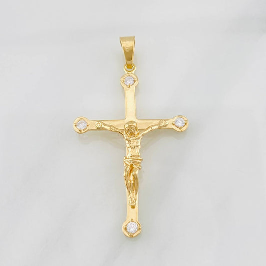 Dije Cruz Cristo 4.1g / 5cm Oro Amarillo 18K