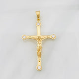Dije Cruz Cristo 4.1g / 5cm Oro Amarillo 18K