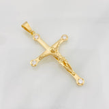 Dije Cruz Cristo 4.1g / 5cm Oro Amarillo 18K