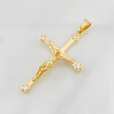 Dije Cruz Cristo 4.1g / 5cm Oro Amarillo 18K