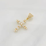 Dije Cruz 1.8g / 2.8cm Oro Amarillo 18K
