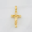 Dije Cruz Cristo 4.1g / 3.8cm Oro Amarillo 18K