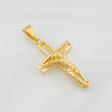 Dije Cruz Cristo 4.1g / 3.8cm Oro Amarillo 18K