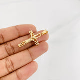 Dije Cruz Cristo 4.1g / 3.8cm Oro Amarillo 18K