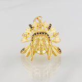 Dije Indio 5.5g / 2.5cm Oro Amarillo 18K